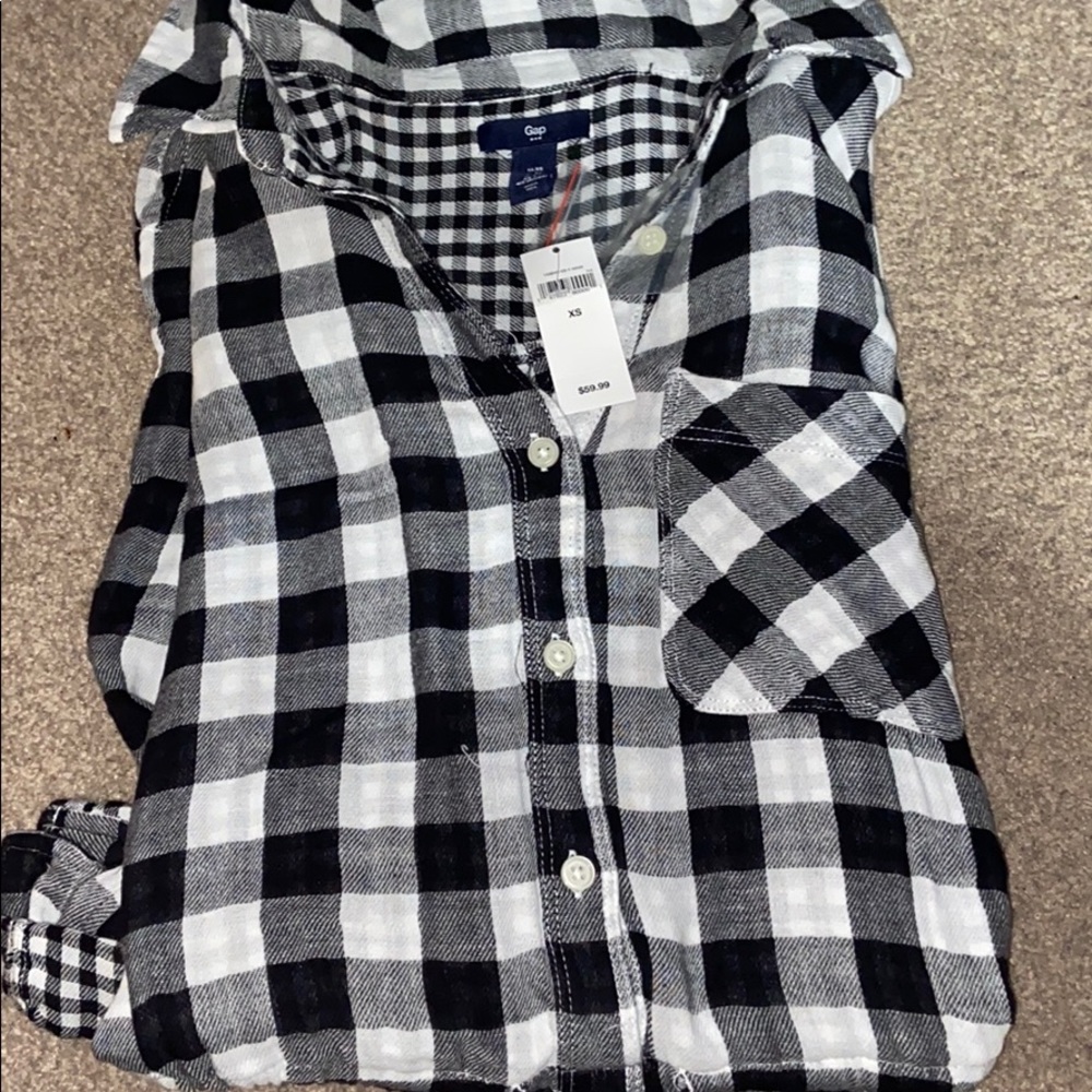 Plaid flannel dress